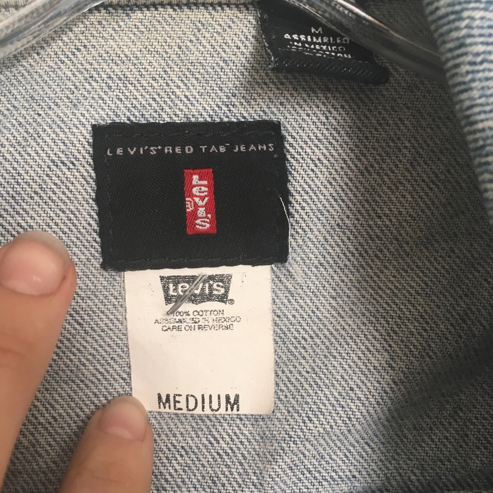 VINTAGE LEVI'S DENIM VEST - Picture 5 of 8